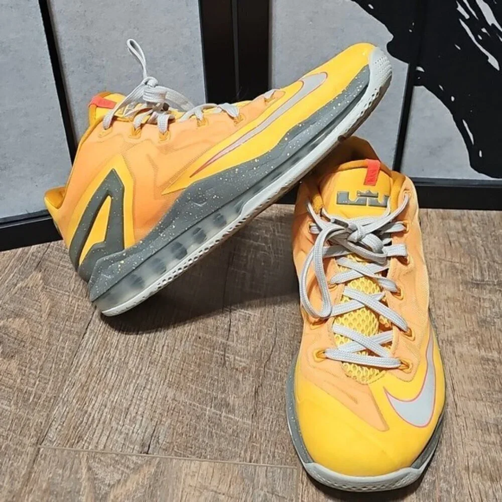 Lebron James Nike Air Max Low Floridian Atomic Mango Sneakers Shoes Mens 9.5